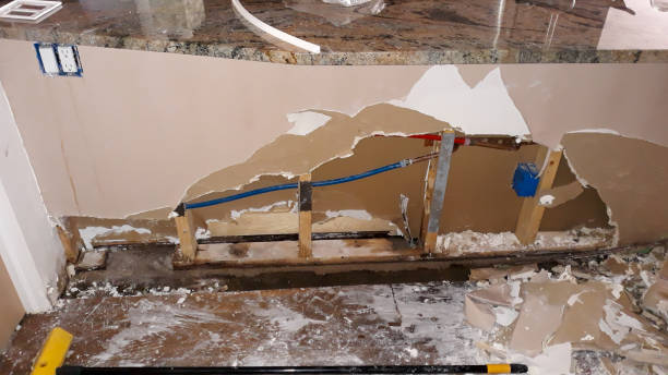 Water damage restoration process in Chelsea, MA
